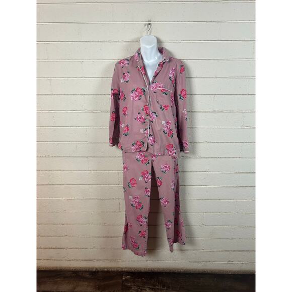 Victoria’s Secret Pink Floral Pajamas size XS - Picture 1 of 8